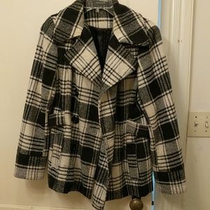 Plaid coat